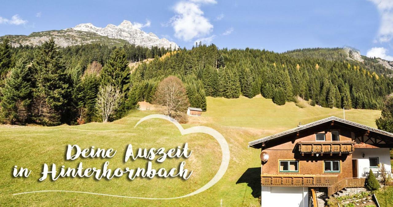 Ferienhaus Hochvogel Hinterhornbach Extérieur photo